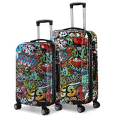 Juego de dos maletas Comic frontal